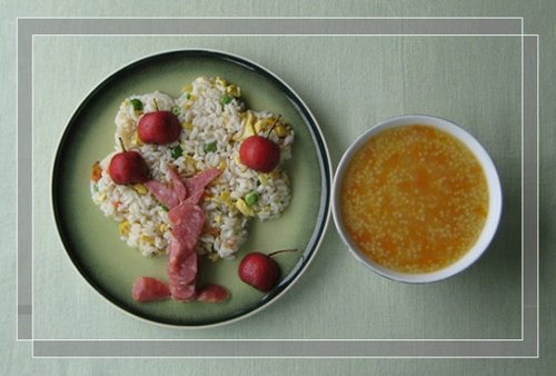 美食图片：趣味早餐 (6)